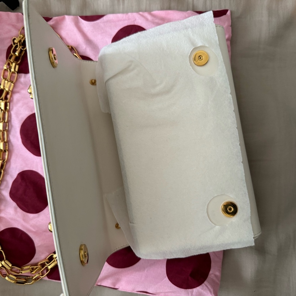 Dolce & Gabbana White Gold Chain Bag - Picture 3 of 4
